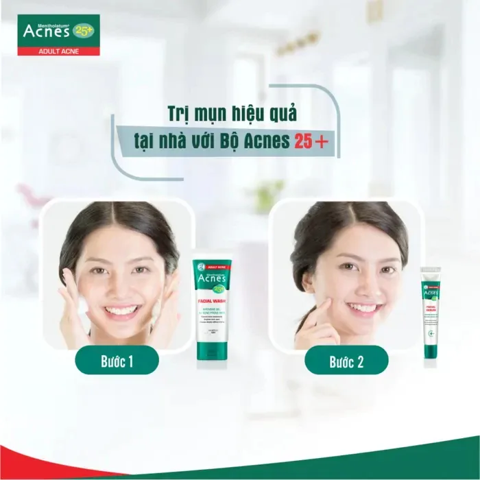 Serum Chấm Mụn Acnes 25+ Facial Serum Hỗ Trợ Giảm Mụn Làm Mờ Thâm Cho Da Mụn Tuổi Trưởng Thành 20ml 2
