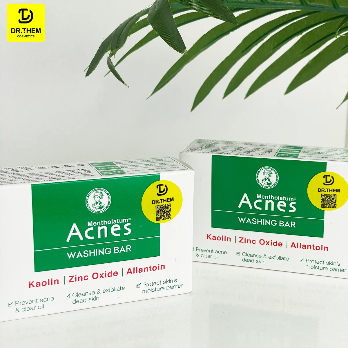 Xà Phòng Rửa Mặt Acnes Washing Bar Hỗ Trợ Làm Sạch Kháng Khuẩn Ngăn Ngừa Mụn Cho Da Dầu Mụn 75g 4