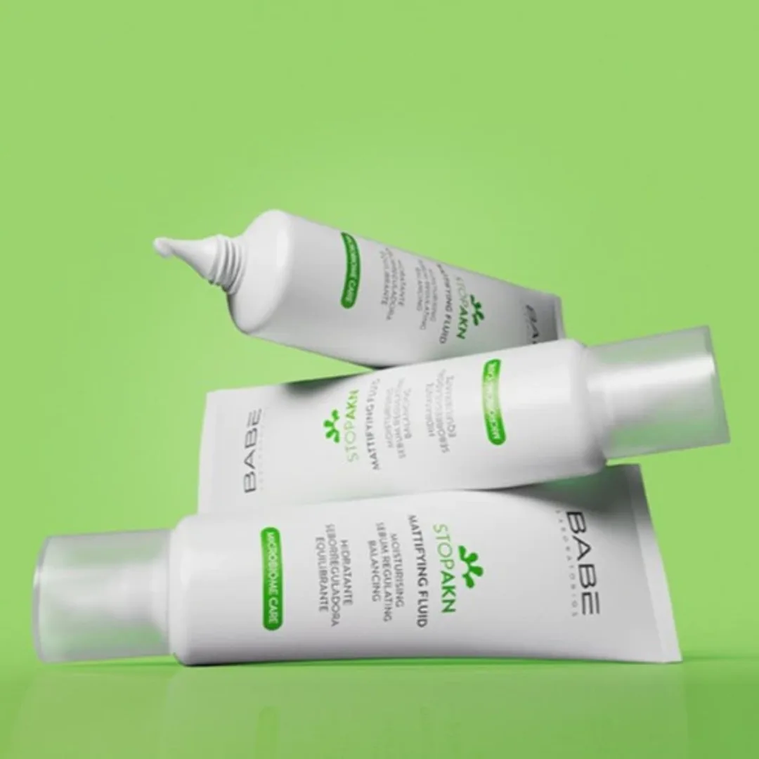 Kem Dưỡng Ẩm Laboratorios Babé Mattifying Fluid Moisturiser Kiềm Dầu Hỗ Trợ Giảm Mụn Cho Da Dầu 50ml 7