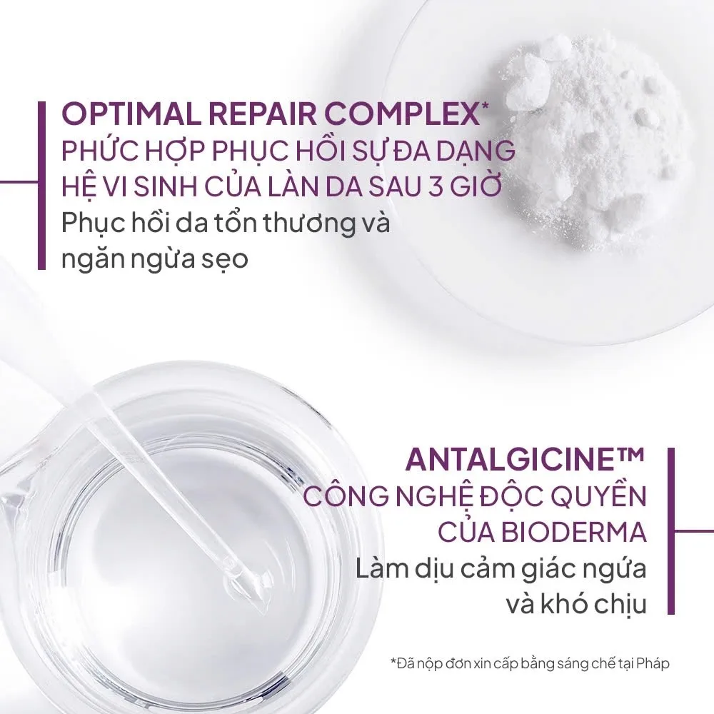 Kem Dưỡng Bioderma Cicabio Crème Hỗ Trợ Phục Hồi Làm Dịu Da Tổn Thương Cho Mọi Loại Da Nhạy Cảm 40ml 4