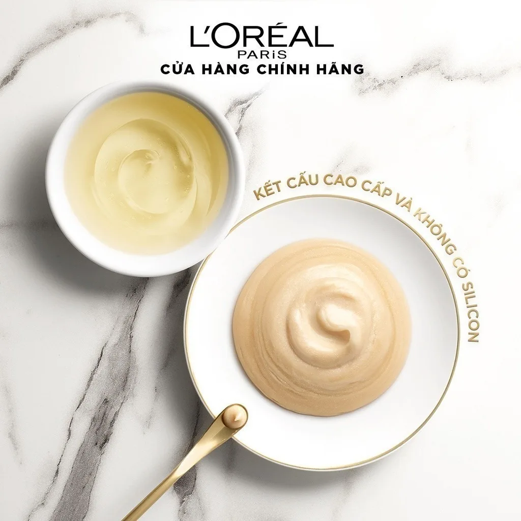 Bộ Dầu Gội Dầu Xả L'Oreal Paris Elseve Extraordinary Oil Smooth Dưỡng Tóc Suôn Mượt Giảm Xơ Rối 440ml 3