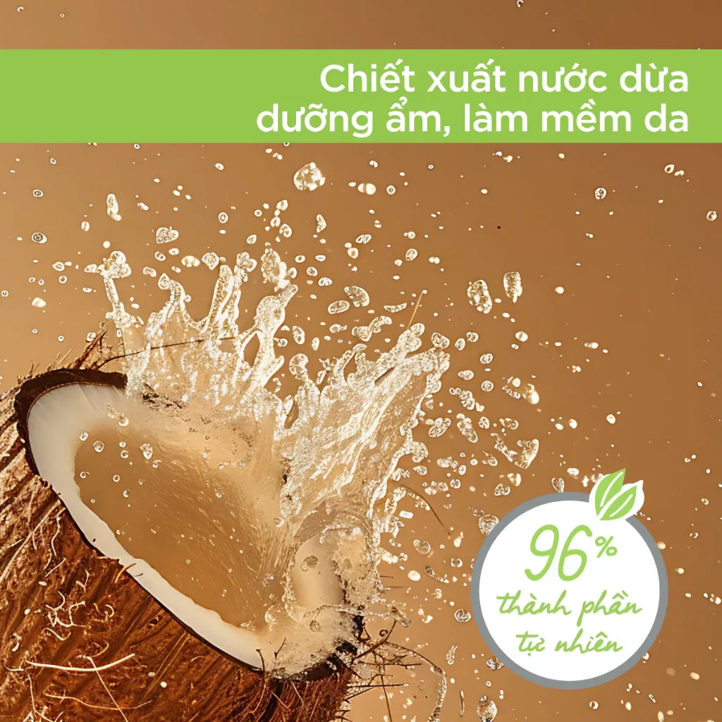 Gel Tắm Nước Dừa Corine De Farme Essential Coconut Water Shower Gel Dưỡng Ẩm Bảo Vệ Da 750ml 5