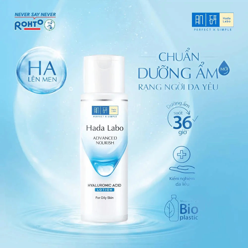 Dung Dịch Dưỡng Da Hada Labo Lotion Advanced Nourish Perfect White Acne Care Dưỡng Ẩm Toàn Diện 100ml 170ml 2