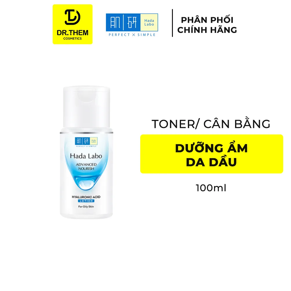 Dung Dịch Dưỡng Da Hada Labo Lotion Advanced Nourish Perfect White Acne Care Dưỡng Ẩm Toàn Diện 100ml 170ml 6