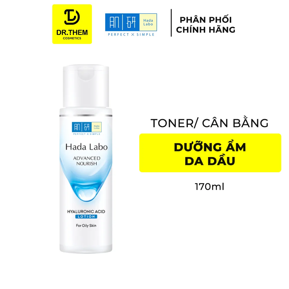 Dung Dịch Dưỡng Da Hada Labo Lotion Advanced Nourish Perfect White Acne Care Dưỡng Ẩm Toàn Diện 100ml 170ml 8