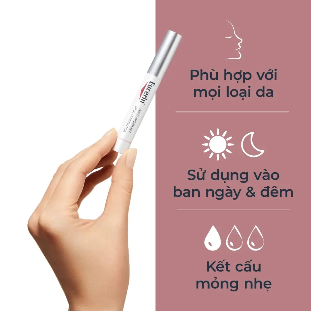 Bút Chấm Eucerin Spotless Brightening Spot Corrector Thiamidol Hỗ Trợ Làm Mờ Đốm Nâu Thâm Nám 5ml 6