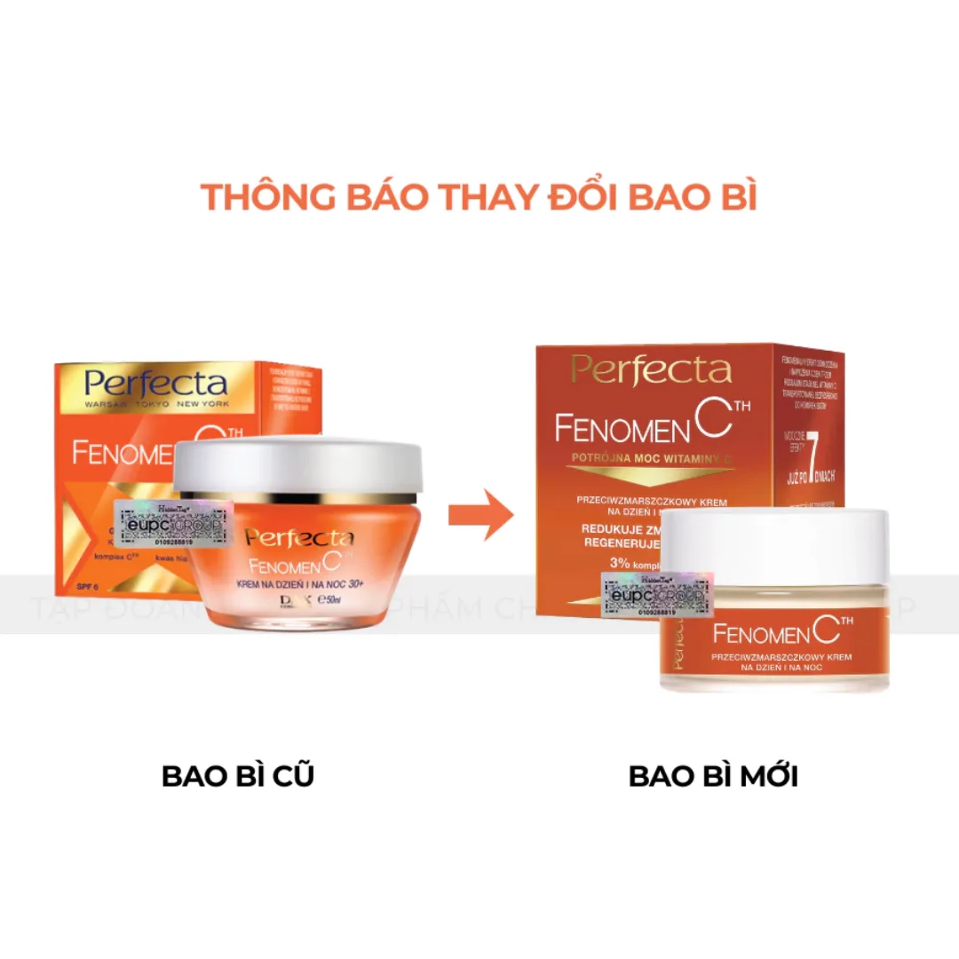Kem Dưỡng Perfecta Fenomen C Glebokie Nawilzenie Sáng Da Dưỡng Ẩm Sâu Ngày Đêm Cho Da Khô Xỉn Màu 50ml 4