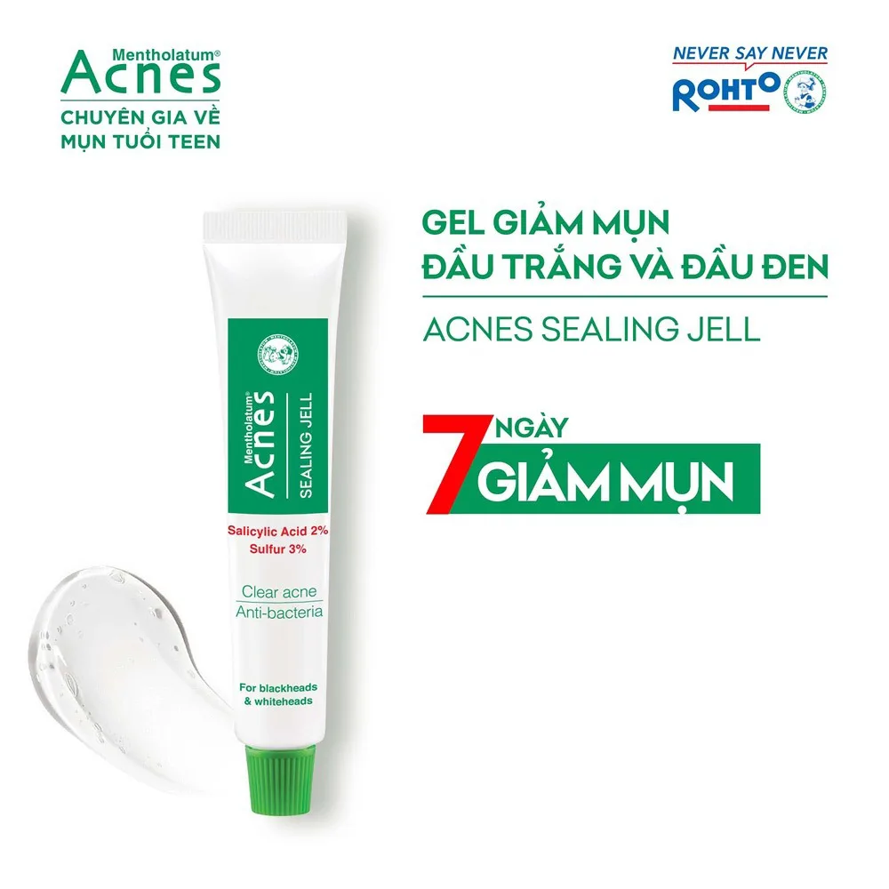 Gel Chấm Mụn Acnes Sealing Jell Blemish Clear Cream Scar Care Hỗ Trợ Giảm Mụn Và Mờ Thâm Sẹo 2