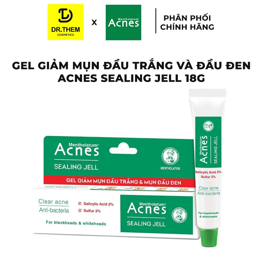 Gel Chấm Mụn Acnes Sealing Jell Blemish Clear Cream Scar Care Hỗ Trợ Giảm Mụn Và Mờ Thâm Sẹo 6