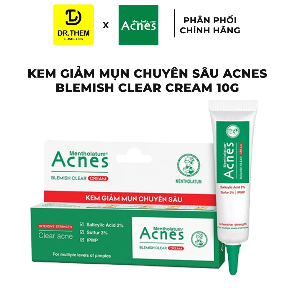 Gel Chấm Mụn Acnes Sealing Jell Blemish Clear Cream Scar Care Hỗ Trợ Giảm Mụn Và Mờ Thâm Sẹo 8
