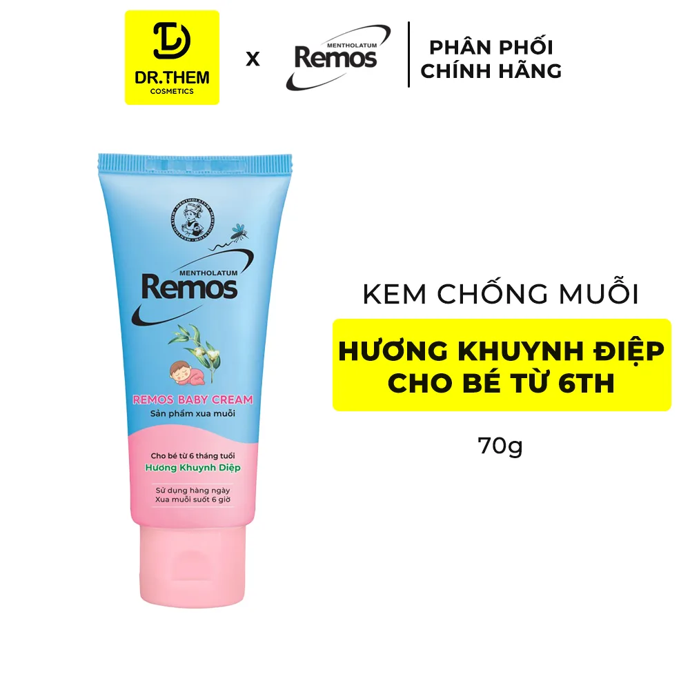 Kem Chống Muỗi Rohto Remos Picaridin Và Tinh Dầu Thiên Nhiên Xua Đuổi Muỗi Côn Trùng Cho Bé Và Người Lớn 70g 6