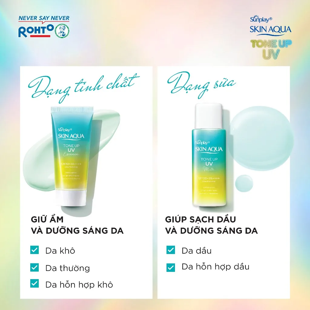 Kem Chống Nắng Sunplay Skin Aqua Tone Up UV SPF50+ PA++++ Hiệu Chỉnh Sắc Da Nâng Tông Kiềm Dầu 50g 50ml 3