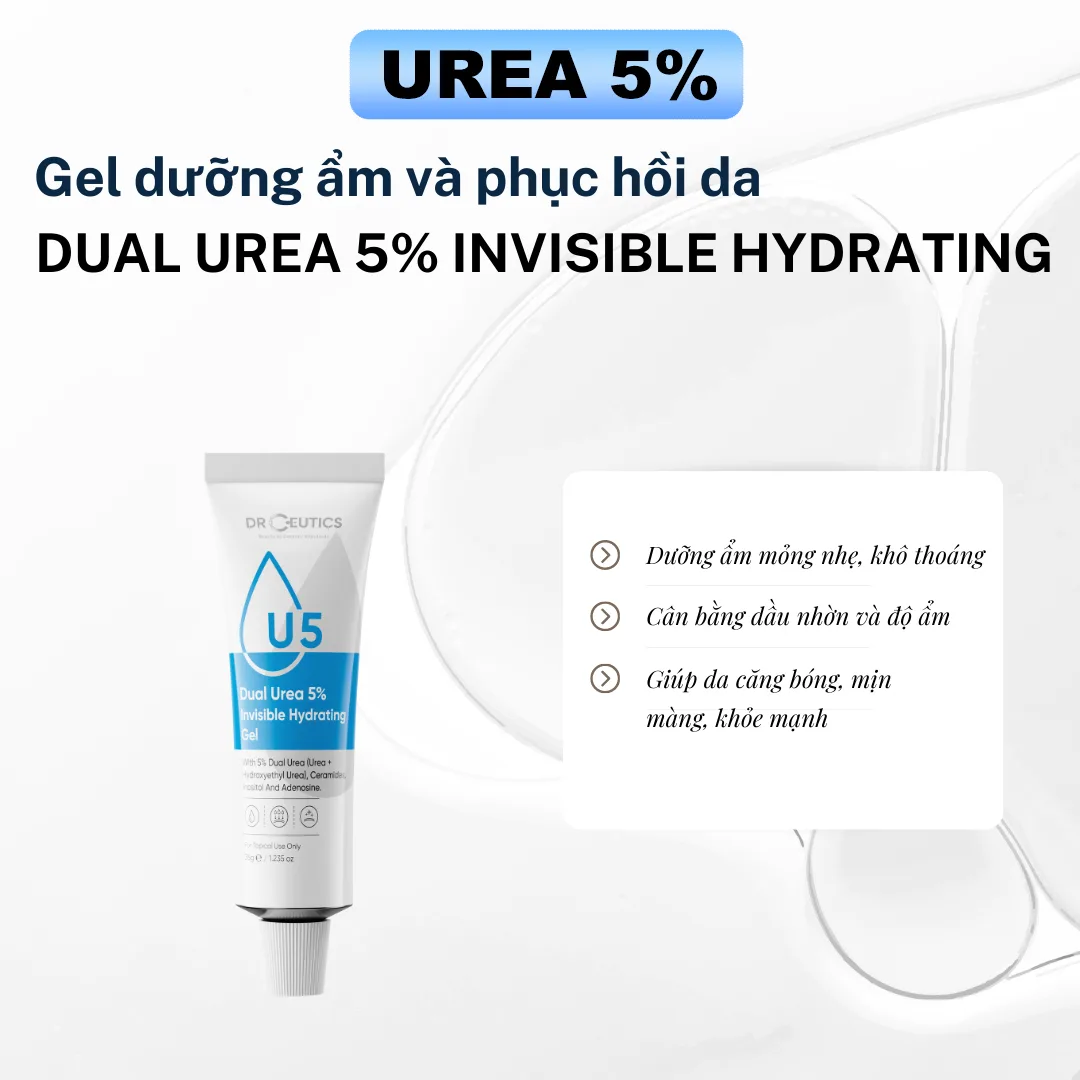 Kem Dưỡng Ẩm DrCeutics Dual Urea 5% 10% 15% Hỗ Trợ Phục Hồi Củng Cố Hàng Rào Bảo Vệ Da 35g/50g 5