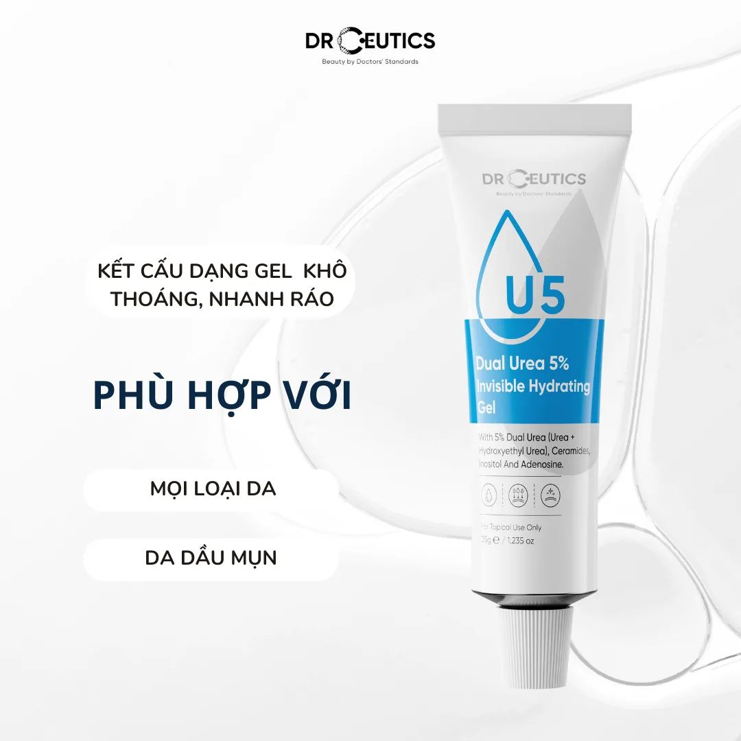 Kem Dưỡng Ẩm DrCeutics Dual Urea 5% 10% 15% Hỗ Trợ Phục Hồi Củng Cố Hàng Rào Bảo Vệ Da 35g/50g 6