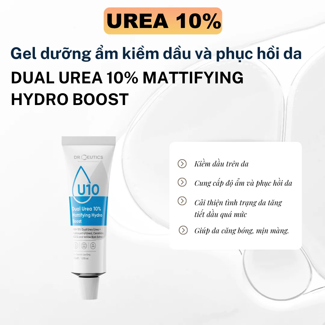 Kem Dưỡng Ẩm DrCeutics Dual Urea 5% 10% 15% Hỗ Trợ Phục Hồi Củng Cố Hàng Rào Bảo Vệ Da 35g/50g 7