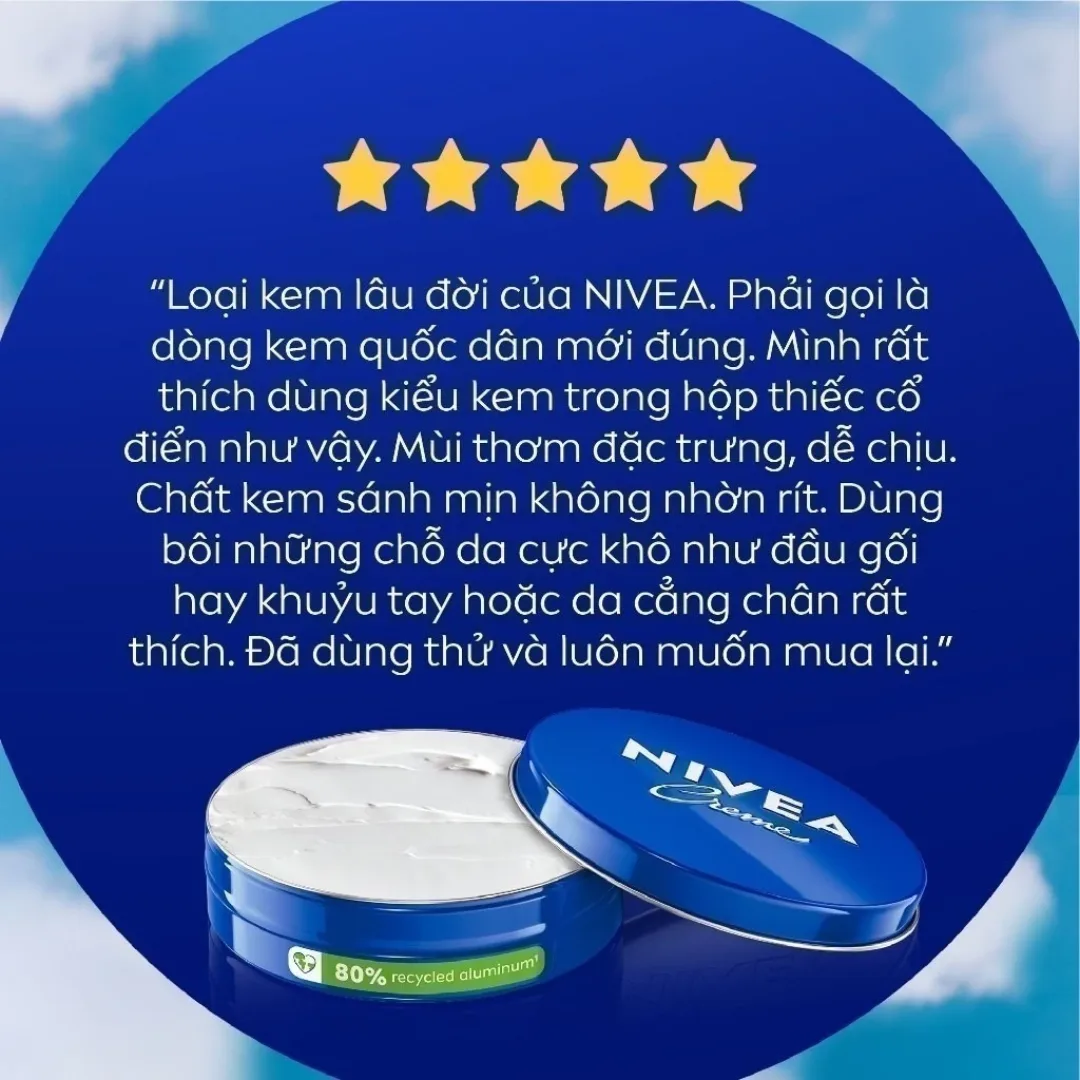 Kem Dưỡng Ẩm Nivea Creme Và Soft Creme Dưỡng Ẩm Chuyên Sâu Làm Mềm Bảo Vệ Da Khô Nứt Nẻ 60ml/200ml 4