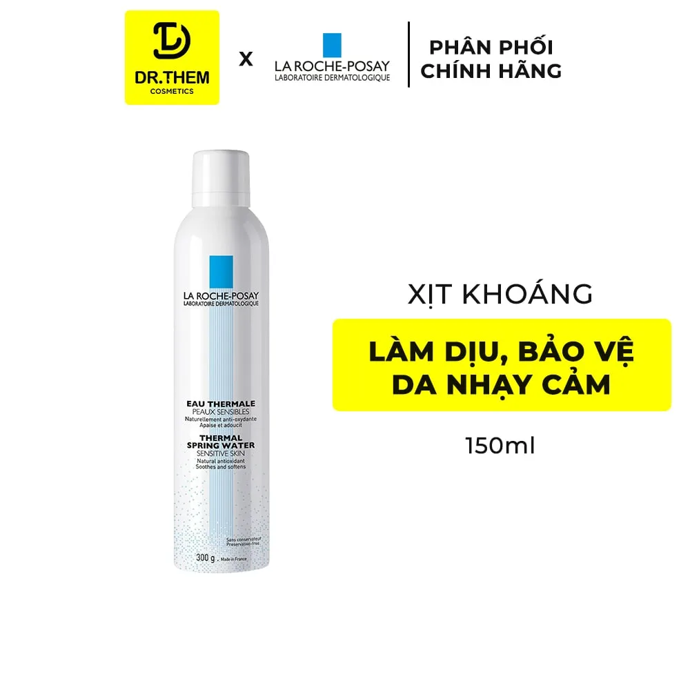 Xịt Khoáng La Roche Posay Thermal Spring Water Sensitive Skin Làm Dịu Và Bảo Vệ Da Nhạy Cảm 50ml 150ml