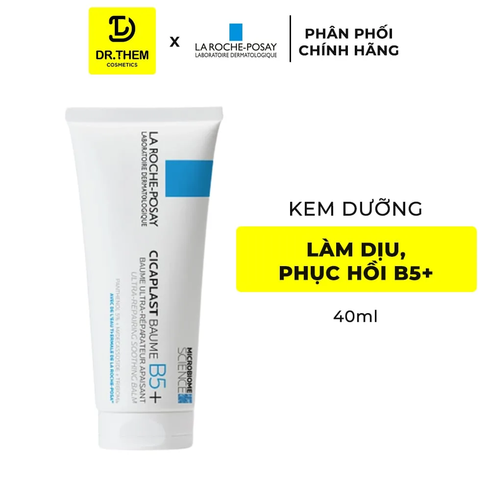 Kem Dưỡng La Roche-Posay Cicaplast Baume B5+ Ultra Repairing Soothing Balm Hỗ Trợ Phục Hồi Làm Dịu Da Kích Ứng 40ml