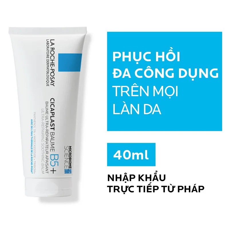Kem Dưỡng La Roche-Posay Cicaplast Baume B5+ Ultra Repairing Soothing Balm Hỗ Trợ Phục Hồi Làm Dịu Da Kích Ứng 40ml 2