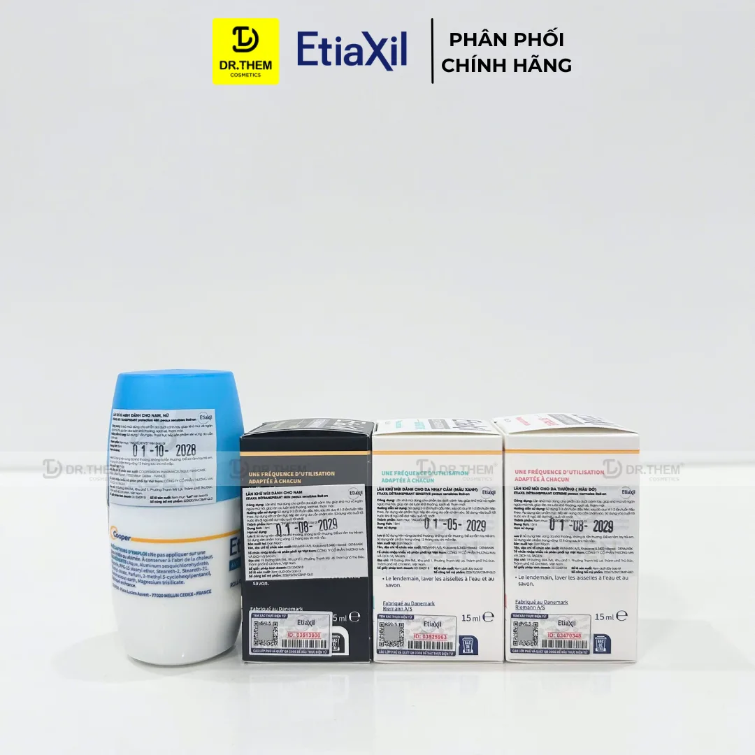 Lăn Khử Mùi Etiaxil Ngăn Mồ Hôi Chuyên Sâu Hiệu Quả 3 Đến 5 Ngày Cho Da Nhạy Cảm Và Da Thường 15ml/50ml 7