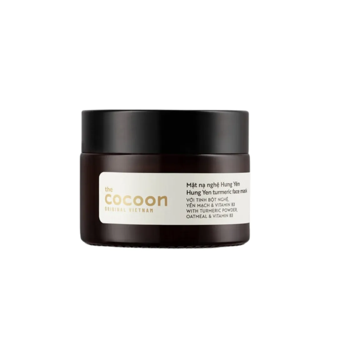 Mặt Nạ Nghệ Hưng Yên Cocoon Turmeric Mask Dưỡng Sáng Đều Màu Da Mịn Màng Rạng Rỡ Cho Mọi Loại Da 30ml 2