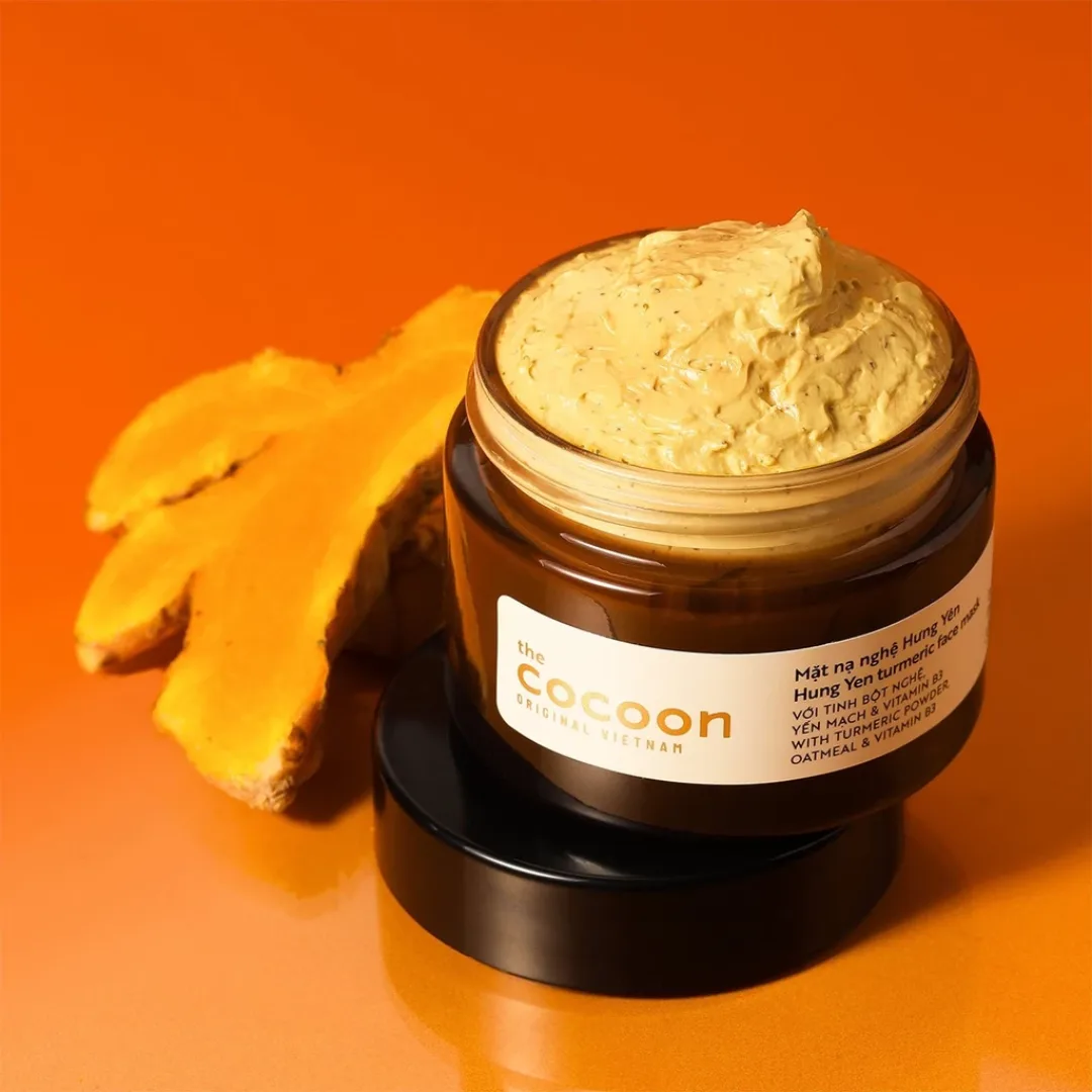 Mặt Nạ Nghệ Hưng Yên Cocoon Turmeric Mask Dưỡng Sáng Đều Màu Da Mịn Màng Rạng Rỡ Cho Mọi Loại Da 30ml 7