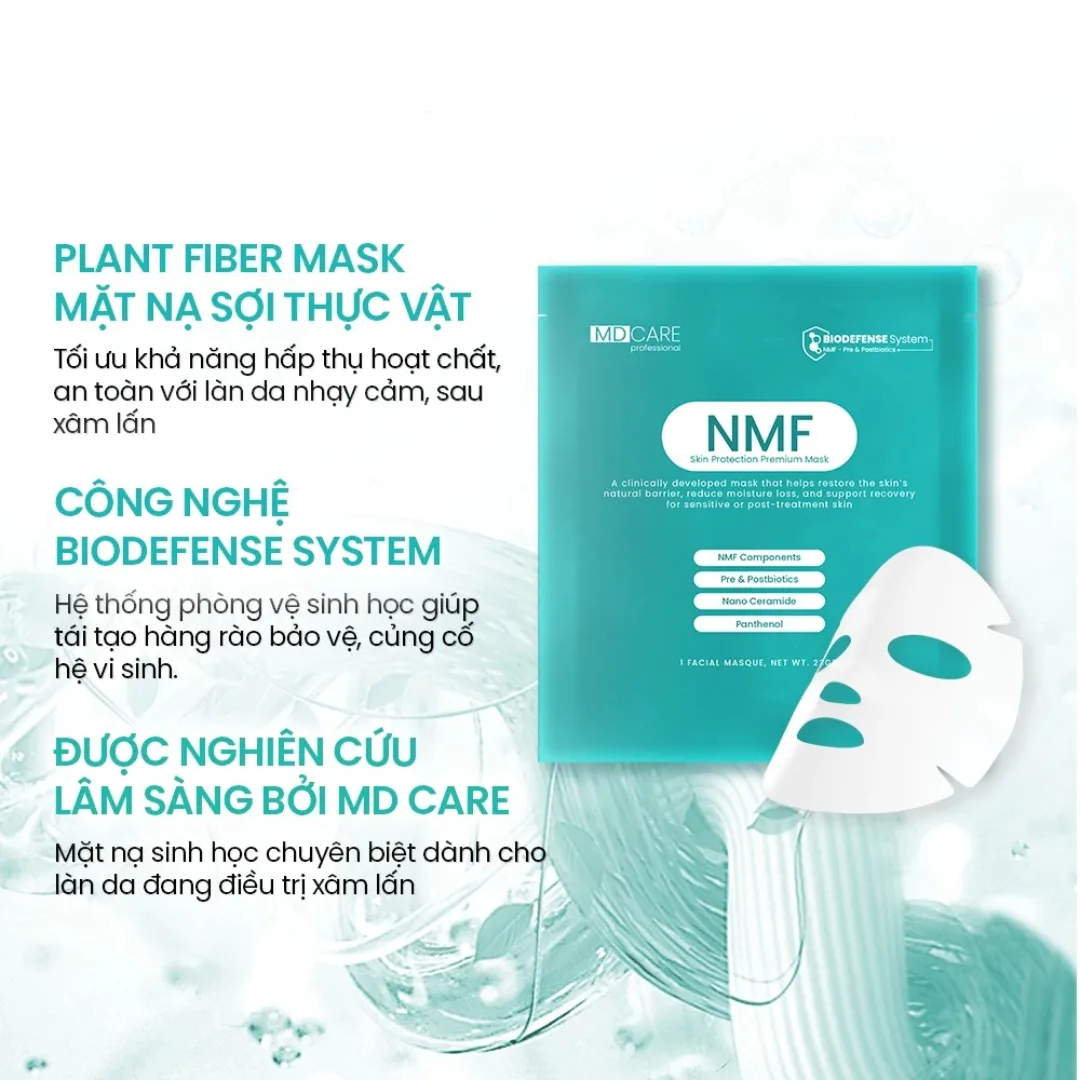Combo 5 Miếng Mặt Nạ MD Care NMF Skin Protection Premium Mask Cấp Ẩm Cân Bằng Hỗ Trợ Phục Hồi Da 3