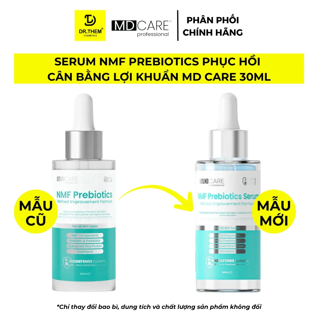 Tinh Chất Phục Hồi MD CARE NMF Prebiotics Serum Cân Bằng Lợi Khuẩn Hỗ Trợ Giảm Đỏ Cho Da Nhạy Cảm 30ml 7