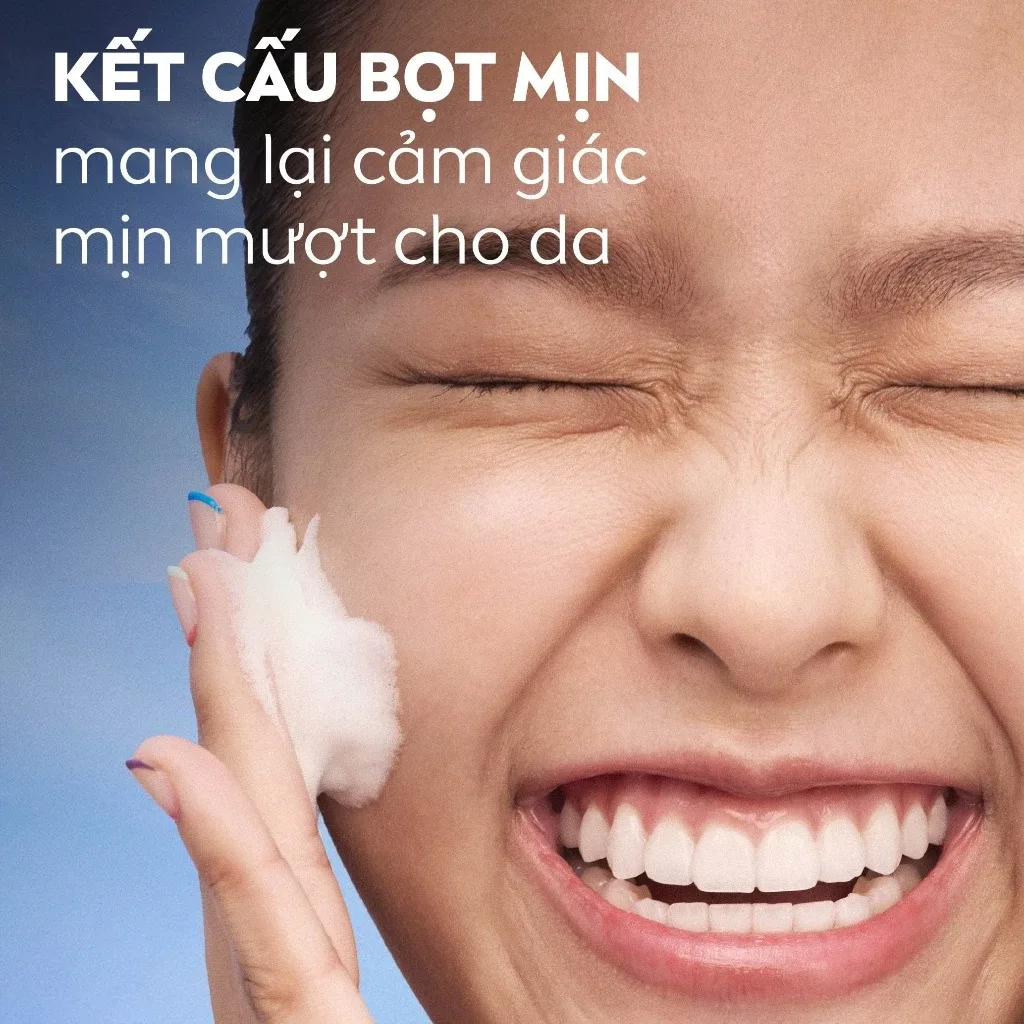 Sữa Rửa Mặt NIVEA Luminous Skin Glow Whip Wash Foam Làm Sạch Sâu Dưỡng Sáng Ẩm Mượt Cho Da Khô Xỉn Màu 100ml 7