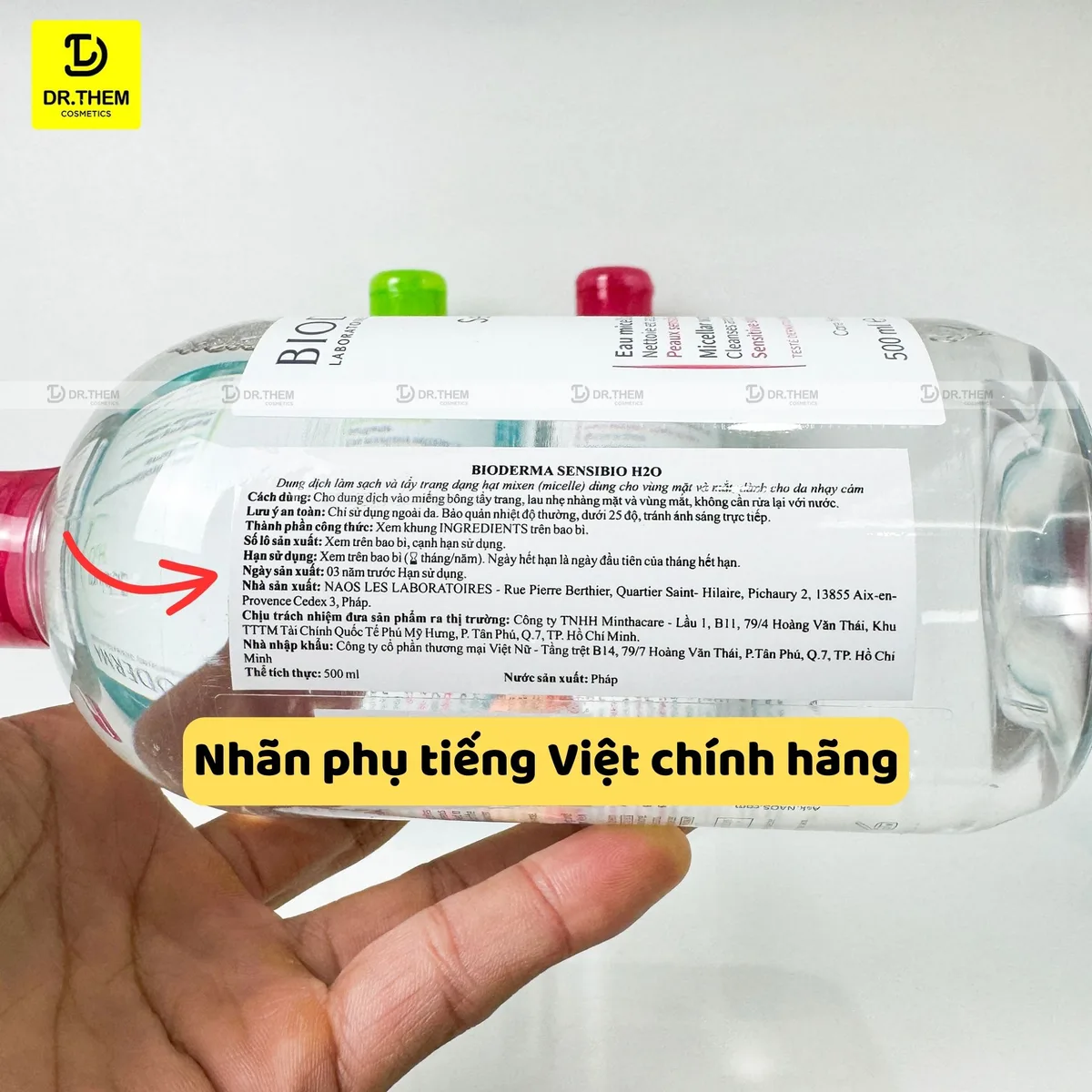 Nước Tẩy Trang Bioderma Sensibio Sébium H2O Làm Sạch Sâu Dịu Nhẹ Cho Da Nhạy Cảm Và Da Dầu Mụn 100ml 500ml 8