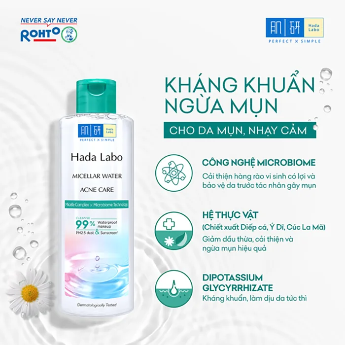Nước Tẩy Trang Hada Labo Micellar Water Và Dầu Tẩy Trang Cleansing Oil Làm Sạch Sâu Cấp Ẩm Cho Mọi Loại Da 200ml/240ml 3