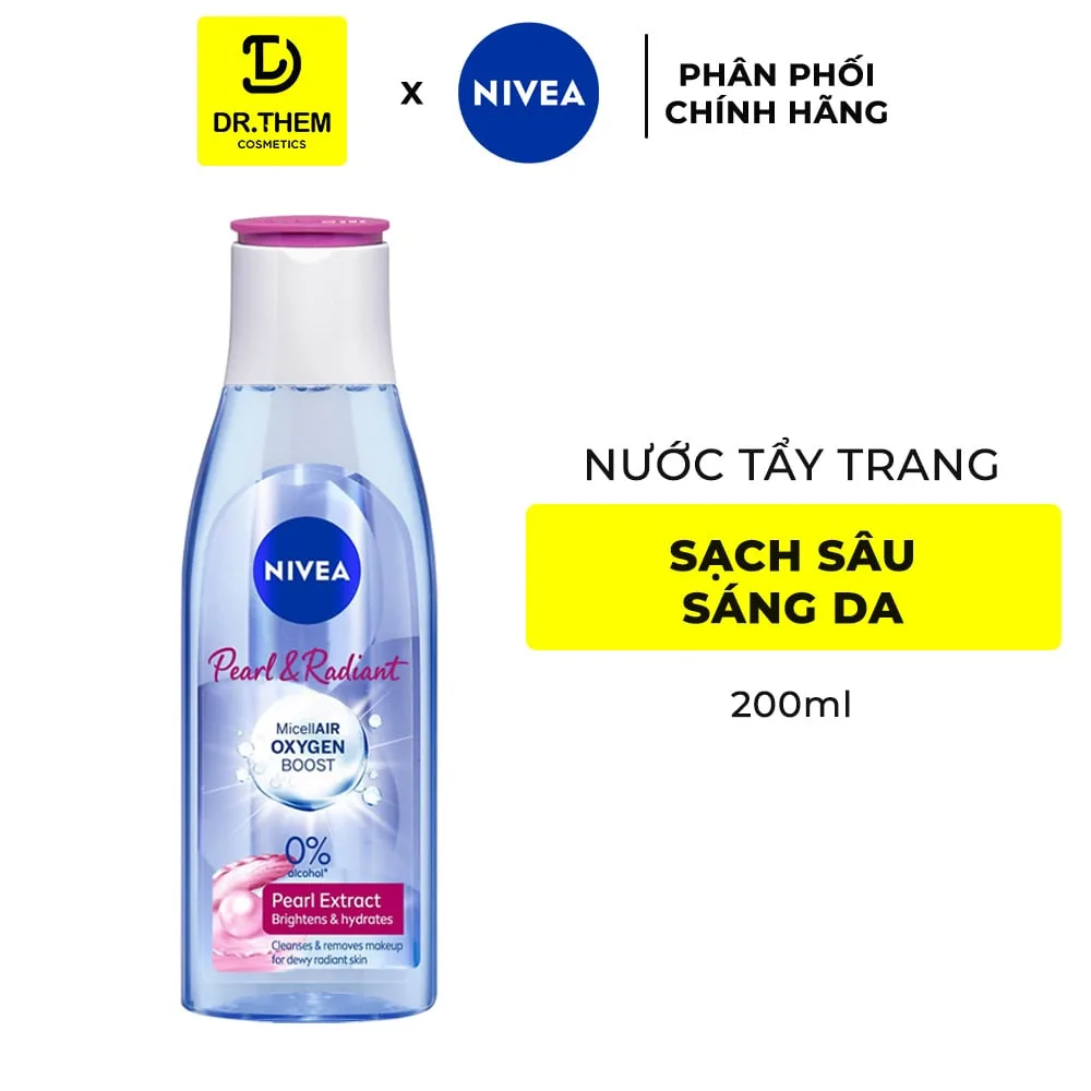 Nước Tẩy Trang Nivea Acne Care Và Pearl Bright Làm Sạch Sâu Hỗ Trợ Giảm Mụn Dưỡng Sáng Da 200ml/400ml 7