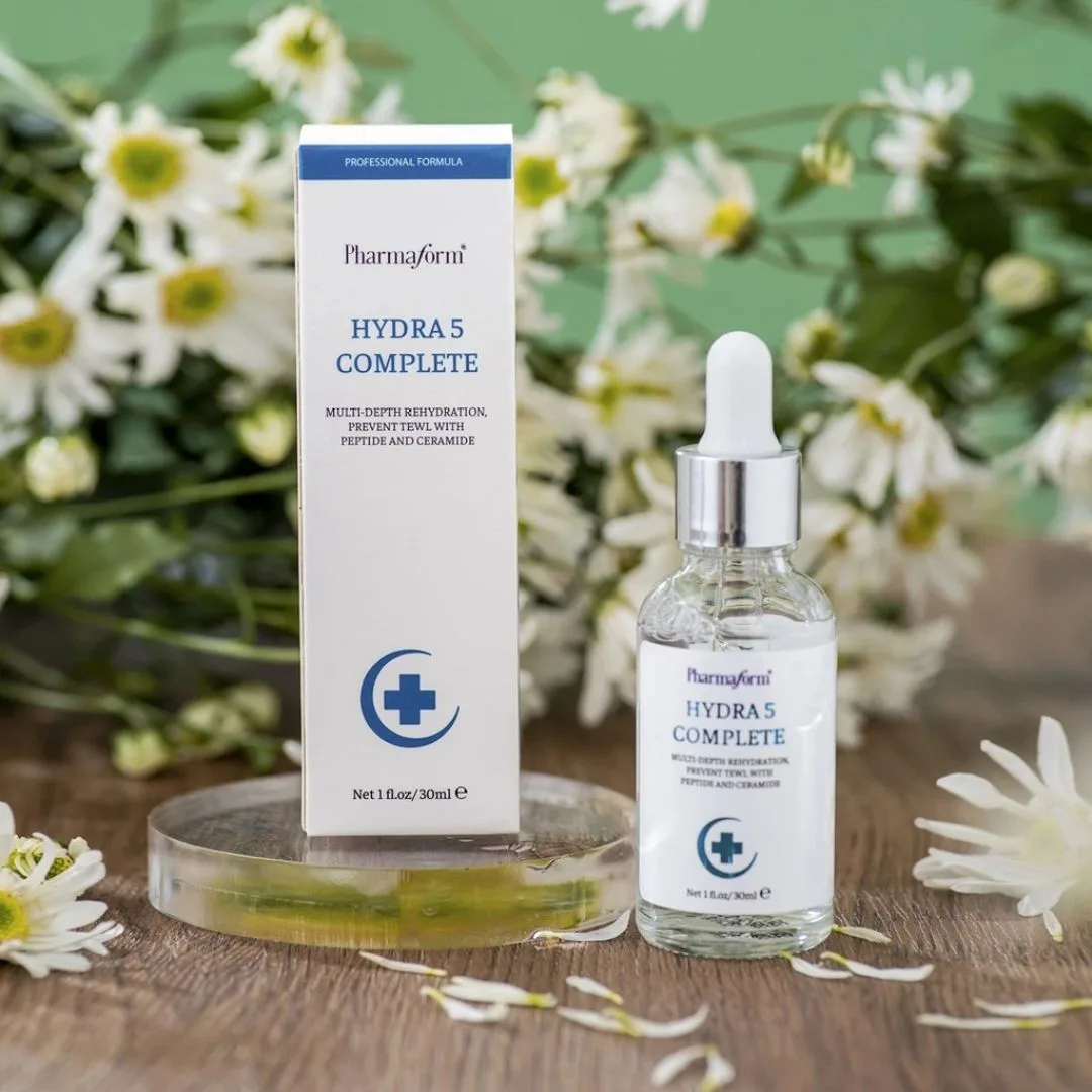 Tinh Chất Vitamin B5 Pharmaform Hydra 5 Complete Serum Dưỡng Ẩm Chuyên Sâu Hỗ Trợ Phục Hồi Da Nhạy Cảm 30ml 4