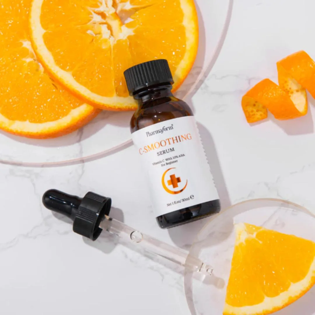 Tinh Chất Pharmaform C Smoothing Serum Vitamin C Và 10% AHA Làm Sáng Da Hỗ Trợ Chống Lão Hóa 30ml 3