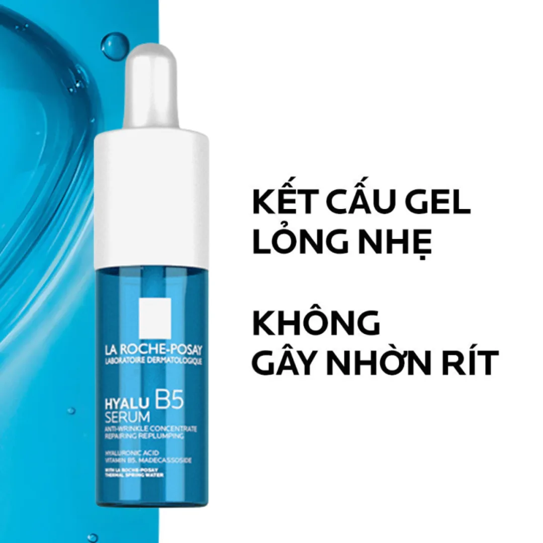 Serum La Roche Posay Hyalu B5 Hyaluronic Acid Vitamin B5 Hỗ Trợ Tái Tạo Phục Hồi Làm Đầy Nếp Nhăn 10ml 4