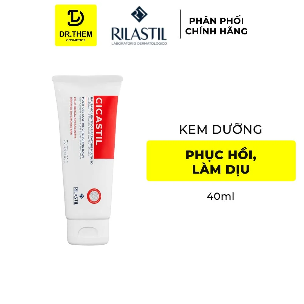 Kem Dưỡng Rilastil Cicastil Multi Use Soothing Repairing Balm Hỗ Trợ Phục Hồi Làm Dịu Da Kích Ứng 40ml