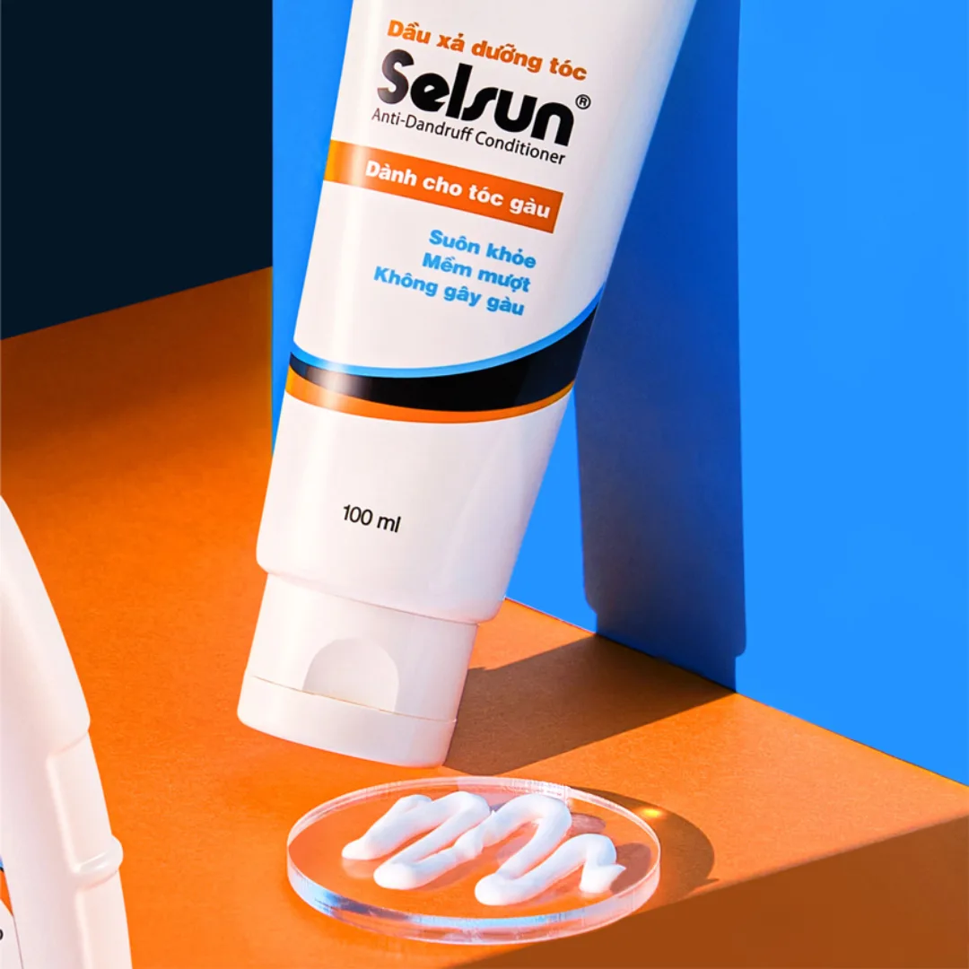 Dầu Xả Selsun Anti Dandruff Conditioner Dưỡng Tóc Mềm Mượt Dành Cho Tóc Gàu Khô Yếu Gãy Rụng 100ml 5
