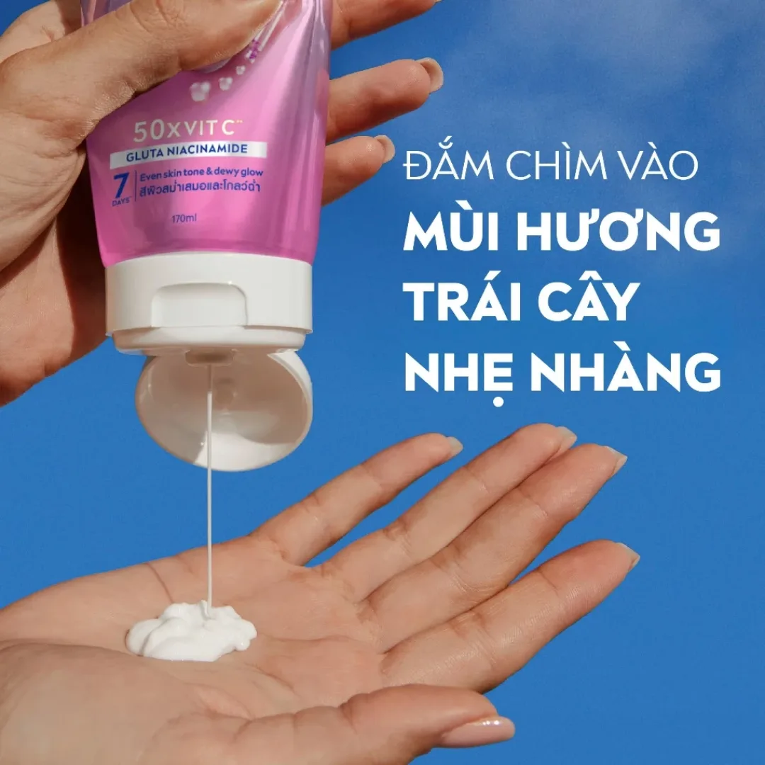 Sữa Dưỡng Thể Nivea Extra Bright Body Serum Dưỡng Sáng Đều Màu Hỗ Trợ Mờ Thâm Nám Cho Da Cơ Thể 170ml/300ml/350ml 7