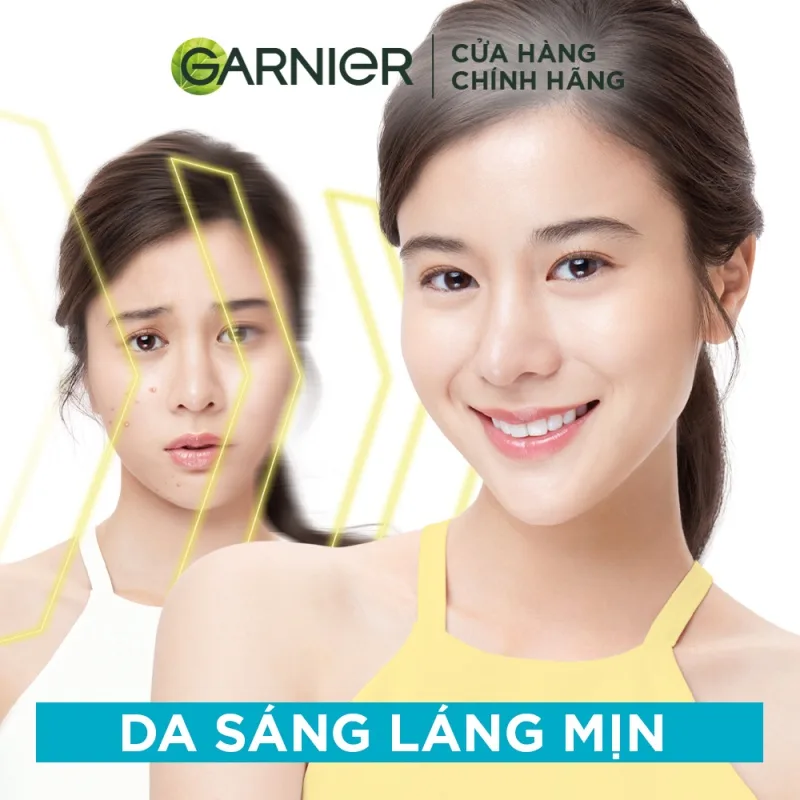 Sữa Rửa Mặt Garnier Bright Complete Anti Acne Cleansing Gel Foam 3 Trong 1 Hỗ Trợ Giảm Mụn Sáng Da 100ml/120ml 5