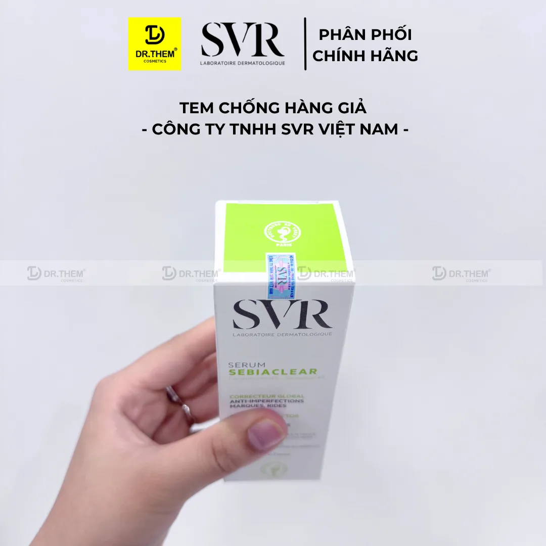 Serum SVR Sebiaclear Serum Hỗ Trợ Giảm Mụn Mờ Thâm Nám Làm Mềm Mịn Da Cho Da Dầu Mụn Nhạy Cảm 30ml 6