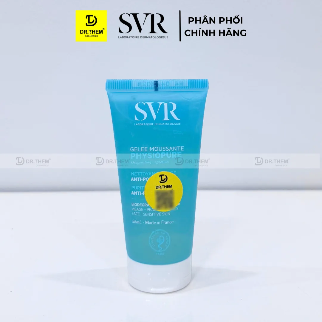 Gel Rửa Mặt SVR Physiopure Gelée Moussante Làm Sạch Dịu Nhẹ Cấp Ẩm Cho Da Nhạy Cảm Dễ Kích Ứng 55ml 3