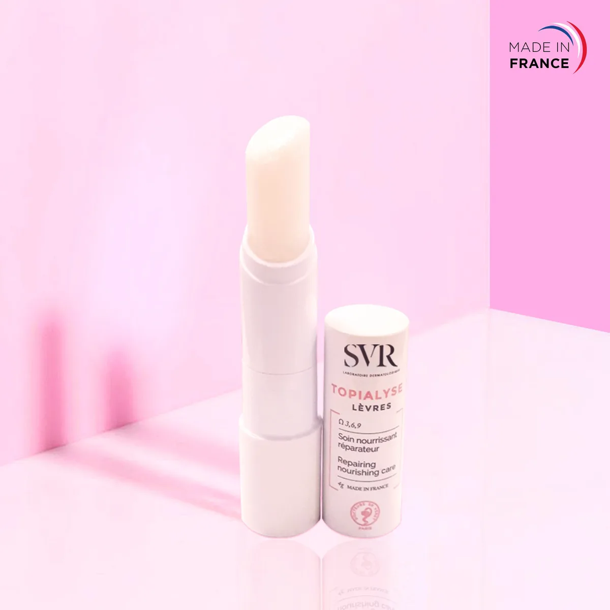 Sáp Dưỡng Môi SVR Stick Topialyse Lèvres Dưỡng Ẩm Chuyên Sâu Làm Dịu Môi Khô Nứt Nẻ Tổn Thương 4g 4