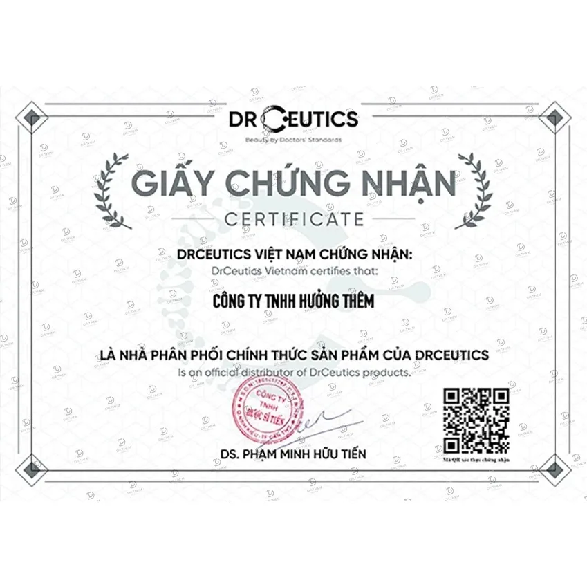 Tinh Chất DrCeutics Basic Niacinamide B3 8% 12% 20% Serum Hỗ Trợ Sáng Da Mờ Thâm Mụn Kiềm Dầu 30g/40g/100g 2