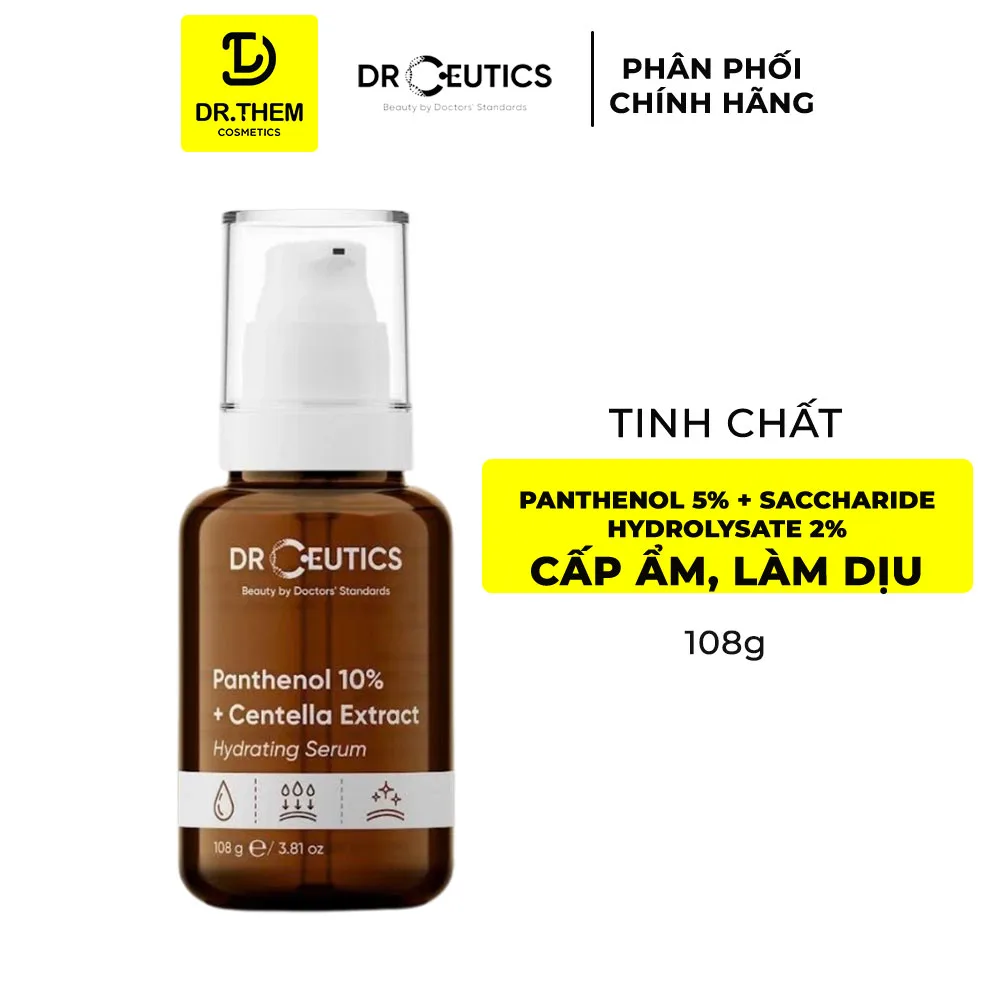Tinh Chất DrCeutics Serum B5 Basic Và Dexpanthenol 10% Cấp Ẩm Hỗ Trợ Phục Hồi Làm Dịu Da Dầu Mụn 30g/40g/100g 7