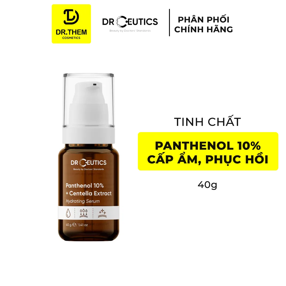 Tinh Chất DrCeutics Serum B5 Basic Và Dexpanthenol 10% Cấp Ẩm Hỗ Trợ Phục Hồi Làm Dịu Da Dầu Mụn 30g/40g/100g 8