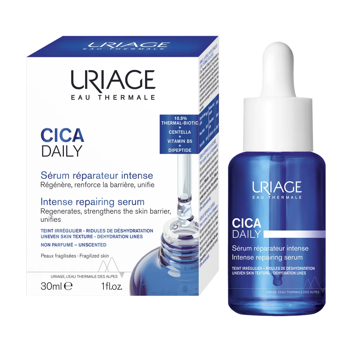 Serum Uriage Cica Daily Serum Làm Dịu Hỗ Trợ Phục Hồi Da Dưỡng Ẩm Chuyên Sâu Hằng Ngày 30ml 5